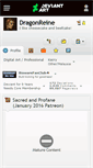 Mobile Screenshot of dragonreine.deviantart.com