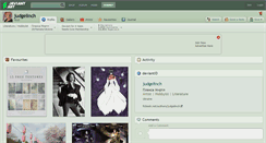 Desktop Screenshot of judgelinch.deviantart.com