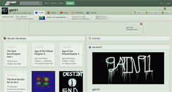 Desktop Screenshot of gain91.deviantart.com