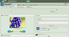 Desktop Screenshot of blackmage607.deviantart.com