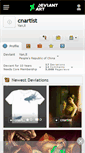 Mobile Screenshot of cnartist.deviantart.com