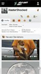 Mobile Screenshot of mastershocked.deviantart.com