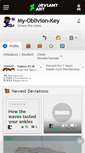 Mobile Screenshot of my-oblivion-key.deviantart.com