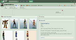Desktop Screenshot of dragonknightryu.deviantart.com