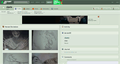 Desktop Screenshot of alanix.deviantart.com