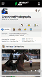 Mobile Screenshot of crowsnestphotography.deviantart.com