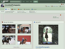 Tablet Screenshot of crowsnestphotography.deviantart.com