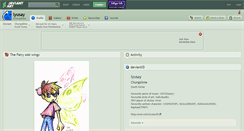 Desktop Screenshot of lyusay.deviantart.com
