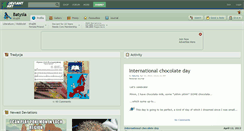 Desktop Screenshot of batysia.deviantart.com