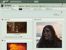 Tablet Screenshot of dk-raven.deviantart.com