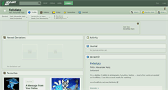 Desktop Screenshot of felixkatz.deviantart.com