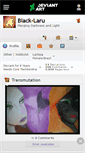 Mobile Screenshot of black-laru.deviantart.com