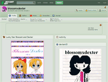 Tablet Screenshot of blossomxdexter.deviantart.com