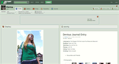 Desktop Screenshot of kiemsa.deviantart.com