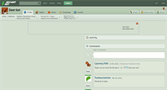 Desktop Screenshot of deer-boi.deviantart.com