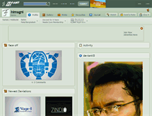 Tablet Screenshot of himagni.deviantart.com