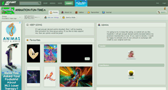 Desktop Screenshot of animation-fun-time.deviantart.com