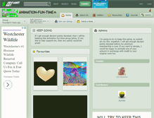 Tablet Screenshot of animation-fun-time.deviantart.com