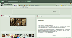 Desktop Screenshot of mechanical-koi.deviantart.com