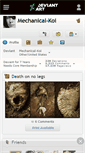 Mobile Screenshot of mechanical-koi.deviantart.com