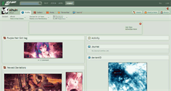Desktop Screenshot of alhuin.deviantart.com