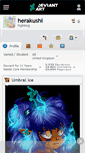 Mobile Screenshot of herakushi.deviantart.com