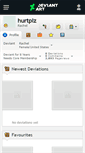 Mobile Screenshot of hurtplz.deviantart.com