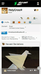 Mobile Screenshot of holycross9.deviantart.com