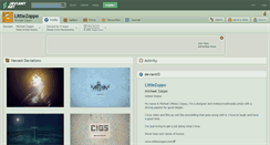 Desktop Screenshot of littlezoppo.deviantart.com