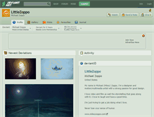 Tablet Screenshot of littlezoppo.deviantart.com