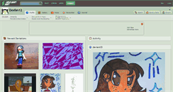 Desktop Screenshot of dexfan12.deviantart.com
