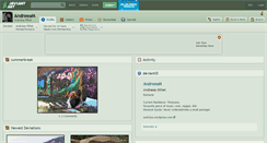 Desktop Screenshot of andreeam.deviantart.com