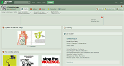 Desktop Screenshot of crimsonxsun.deviantart.com