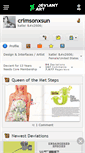 Mobile Screenshot of crimsonxsun.deviantart.com