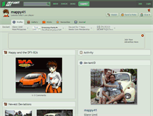 Tablet Screenshot of mappy41.deviantart.com