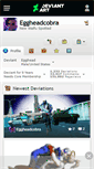 Mobile Screenshot of eggheadcobra.deviantart.com
