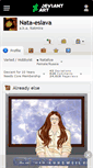 Mobile Screenshot of nata-eslava.deviantart.com