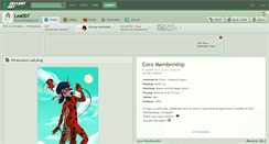 Desktop Screenshot of lea007.deviantart.com