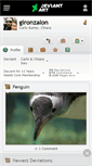 Mobile Screenshot of gironzalon.deviantart.com