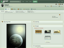Tablet Screenshot of kotori-.deviantart.com