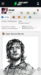 Mobile Screenshot of kt4d.deviantart.com