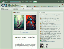 Tablet Screenshot of ocs-with-wings.deviantart.com