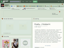 Tablet Screenshot of galen1.deviantart.com