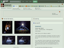 Tablet Screenshot of jmasonart.deviantart.com