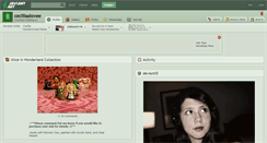 Desktop Screenshot of ceciliaalovee.deviantart.com
