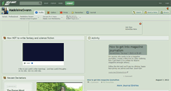 Desktop Screenshot of madeleineswann.deviantart.com