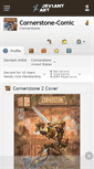 Mobile Screenshot of cornerstone-comic.deviantart.com