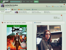 Tablet Screenshot of lucius-the-incubus.deviantart.com