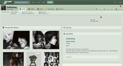Desktop Screenshot of gobboking.deviantart.com