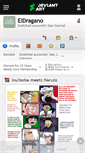 Mobile Screenshot of eldragano.deviantart.com